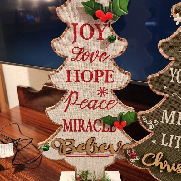 Christmas Decor Random Pieces Stockings Tree Topper Star - Picture 2 of 14